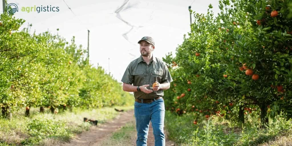 farmer in field