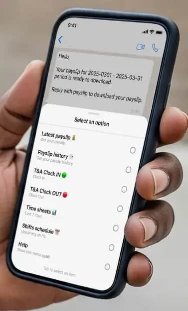Agrigistics WhatsApp Self Service